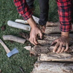 QALO Men's Outdoors Silicone Wedding Band