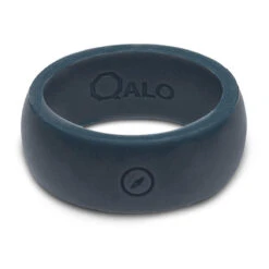 QALO Men's Outdoors Silicone Wedding Band -Patagonia Shop qalo mens outdoors silicone wedding band slate grey