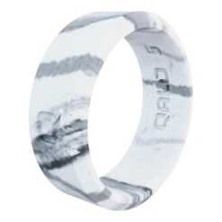 QALO Women's Modern Q2X Silicone Ring -Patagonia Shop qalo womens ring marble white