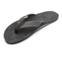 Rainbow Single Layer Wide Strap Men's Sandals -Patagonia Shop rainbow mens single layer wide strap sandals black