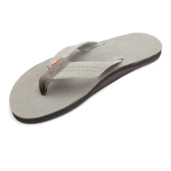 Rainbow Single Layer Wide Strap Men's Sandals -Patagonia Shop rainbow mens single layer wide strap sandals grey