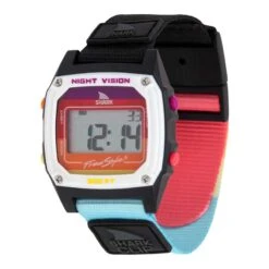 Freestyle Shark Classic Clip Watch -Patagonia Shop shark classic clip watch rainbow licorice grid