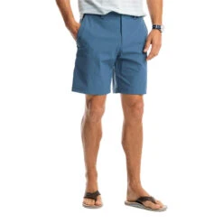 Southern Tide Men's Brrr Die Gulf Shorts - 8" Inseam -Patagonia Shop southern tide mens 8 inch brrr die gulf short porto blue