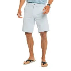 Southern Tide Men's Brrr Die Gulf Shorts - 8" Inseam -Patagonia Shop southern tide mens 8 inch brrr die gulf short seagull grey