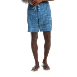 Southern Tide Men's Bamboo Leaf Water Shorts