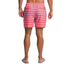 Southern Tide Men's Bayshore Stripe Swim Trunks -Patagonia Shop southern tide mens bayshore stripe swim trunks back