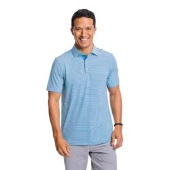Southern Tide Men's Brrreeze Shores Striped Performance Polo -Patagonia Shop southern tide mens brrreeze shores striped performance polo baltic blue