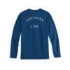 Southern Tide Men's Long-Sleeve Curved St Heather Performance T-Shirt