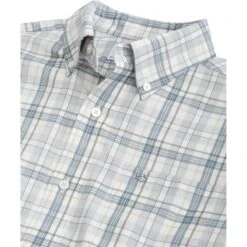 Southern Tide Men's Long-Sleeve Highsmith Plaid Sportshirt -Patagonia Shop southern tide mens long sleeve highsmith plaid sportshirt close