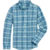 Southern Tide Men's Long-Sleeve Intercoastal Ormond Plaid Sport Shirt