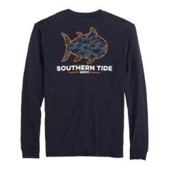 Southern Tide Men's Long-Sleeve Skipjack Camo T-Shirt