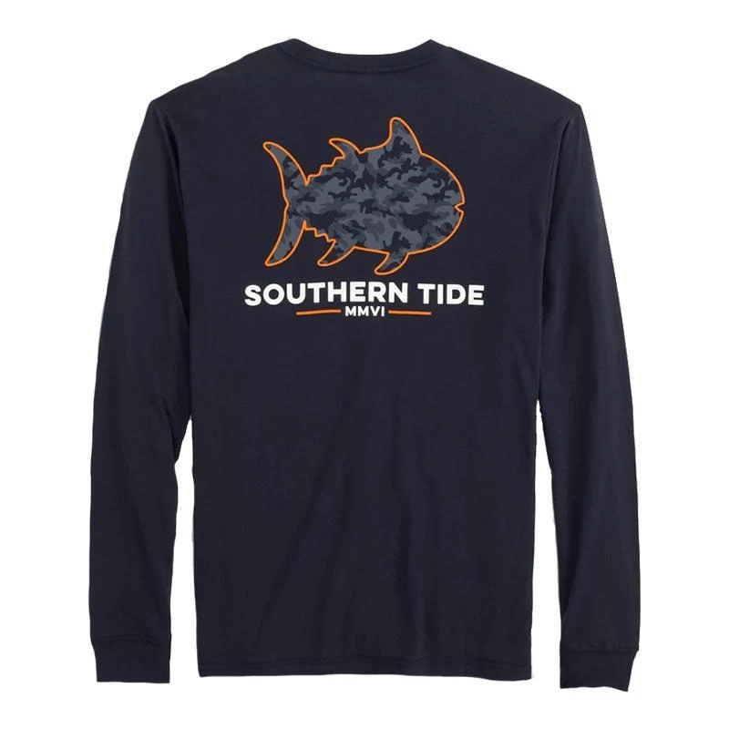 Southern Tide Men's Long-Sleeve Skipjack Camo T-Shirt 1 Southern Tide Men's Long-Sleeve Skipjack Camo T-Shirt
