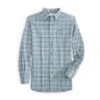Southern Tide Men's Long-Sleeve Flannel Intercoastal Lakewood Plaid Heather Sportshirt