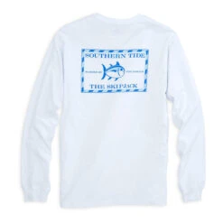Southern Tide Men's Original Skipjack Long-Sleeve T-Shirt -Patagonia Shop southern tide mens original skipjack long sleeve t shirt classic white