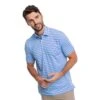 Southern Tide Men's Short Sleeve Driver Alton Stripe Performance Polo
