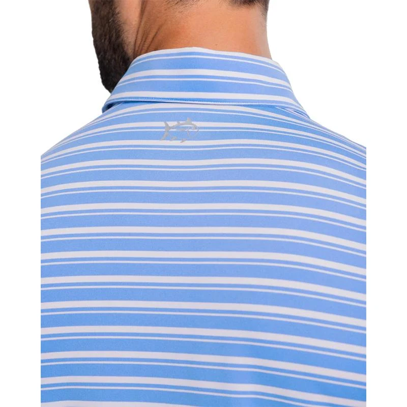 Southern Tide Men's Short Sleeve Driver Alton Stripe Performance Polo 3 Southern Tide Men's Short Sleeve Driver Alton Stripe Performance Polo - Image 3