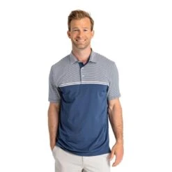 Southern Tide Men's Short-Sleeve Driver Woodbine Stripe Performance Polo -Patagonia Shop southern tide mens short sleeve driver woodbine stripe performance polo insignia blue