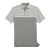 Southern Tide Men's Short-Sleeve Driver Woodbine Stripe Performance Polo