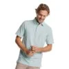 Southern Tide Men's Short Sleeve Ryder Marin Striped Heather Performance Polo