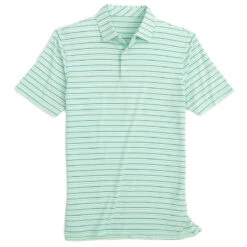 Southern Tide Men's Short-Sleeve Ryder Rodanthe Stripe Heather Polo Shirt