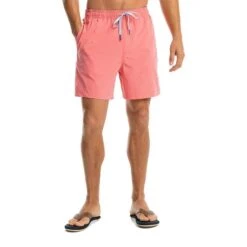 Southern Tide Men's Solid Swim Trunk 2.0 -Patagonia Shop southern tide mens solid swim trunk 20 rogue red