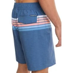 Southern Tide Men's Valencia Stripe Heather Water Sport -Patagonia Shop southern tide mens valencia stripe heather water short close
