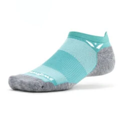 Swiftwick Maxus Zero Tab Socks -Patagonia Shop swiftwick womens maxus zerono show sock waterfall blue