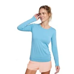Tasc Women's Nola II Crewneck Long-Sleeve Tee -Patagonia Shop tasc womens nola ii crewneck long sleeve tee lake blue