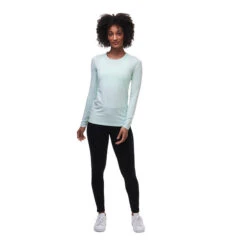 Tasc Women's Nola II Crewneck Long-Sleeve Tee -Patagonia Shop tasc womens nola ii crewneck long sleeve tee model
