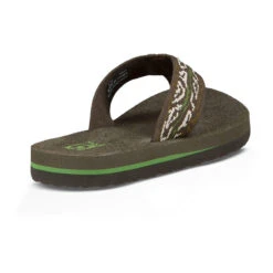 Teva Mush II Kid's Flip-Flops -Patagonia Shop teva kids mush ii flip flops black olive multi 1