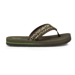 Teva Mush II Kid's Flip-Flops -Patagonia Shop teva kids mush ii flip flops black olive multi