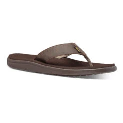Teva Voya Leather Flip Flop Men's Sandals 11 Teva Voya Leather Flip Flop Men's Sandals -Patagonia Shop teva mens voya flip leather sandals chocolate brown 1