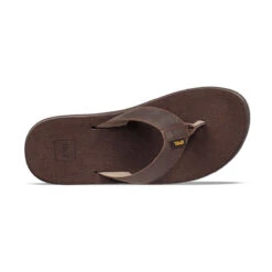 Teva Voya Leather Flip Flop Men's Sandals 9 Teva Voya Leather Flip Flop Men's Sandals -Patagonia Shop teva mens voya flip leather sandals chocolate brown 3