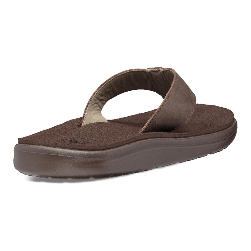 Teva Voya Leather Flip Flop Men's Sandals 2 Teva Voya Leather Flip Flop Men's Sandals - Image 2