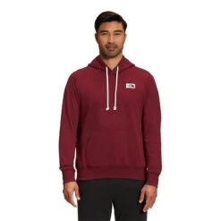 The North Face Men's Heritage Patch Pullover Hoodie -Patagonia Shop the north face mens hertiage patch pullover hoodie cordovan