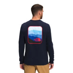 The North Face Men's Long-Sleeve Parks T-Shirt -Patagonia Shop the north face mens parks long sleeve t shirt navy grid