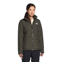 The North Face Women's Mossbud Insulated Reversible Jacket -Patagonia Shop the north face womens mossbud reversible jacket taupe green grid