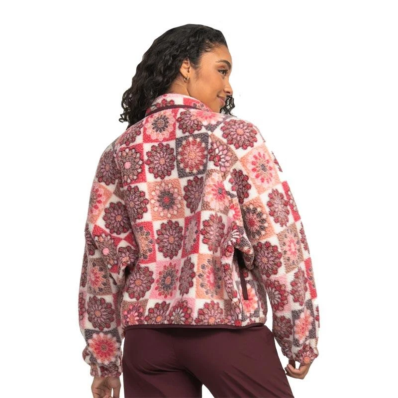 The Southern Shirt Company Women's Retro Snap Fleece Jacket 3 The Southern Shirt Company Women's Retro Snap Fleece Jacket - Image 3