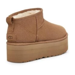 Ugg Women's Classic Ultra Mini Platform Boots -Patagonia Shop ugg womens classic ultra mini platform back angle