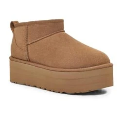 Ugg Women's Classic Ultra Mini Platform Boots -Patagonia Shop ugg womens classic ultra mini platform front angle