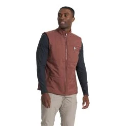 Vuori Men's Echo Insulated Vest -Patagonia Shop vuori mens echo insulated vest front