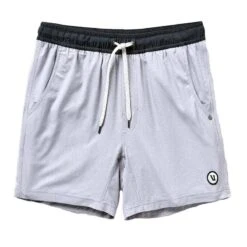 Vuori Men's Kore Shorts - 5" Inseam -Patagonia Shop vuori mens kore short 5 inseam platinum dashed lines