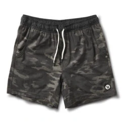 Vuori Men's Kore Shorts - 5" Inseam -Patagonia Shop vuori mens kore short 5in oregano watercolor camo grid