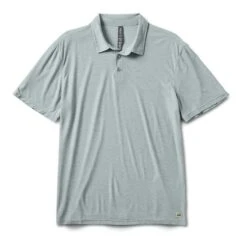 Vuori Men's Strato Tech Polo Shirt -Patagonia Shop vuori mens strato tech polo neptune heather
