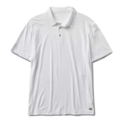 Vuori Men's Strato Tech Polo Shirt -Patagonia Shop vuori mens strato tech polo white