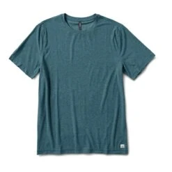 Vuori Men's Strato Tech Short-Sleeve T-Shirt -Patagonia Shop vuori mens strato tech short sleeve t shirt beryl heather
