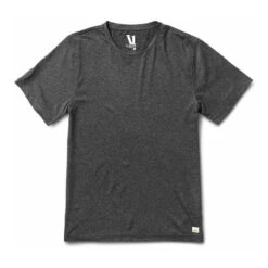 Vuori Men's Strato Tech Short-Sleeve T-Shirt -Patagonia Shop vuori mens strato tech short sleeve t shirt charcoal heather