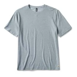 Vuori Men's Strato Tech Short-Sleeve T-Shirt -Patagonia Shop vuori mens strato tech short sleeve t shirt stormy heather