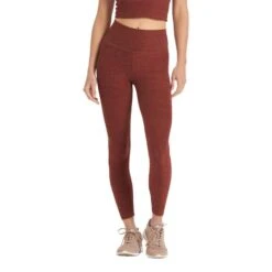 Vuori Women's Clean Elevation Leggings -Patagonia Shop vuori womens clean elevation leggings brick heather