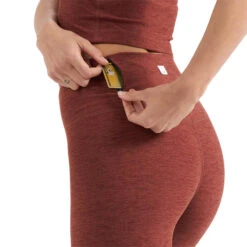 Vuori Women's Clean Elevation Leggings -Patagonia Shop vuori womens clean elevation leggings brick heather 5